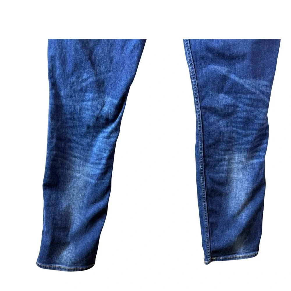 Goodfellow Co Total Flex‎ Mens Blue Distressed Slim Straight Jeans Size 32x30